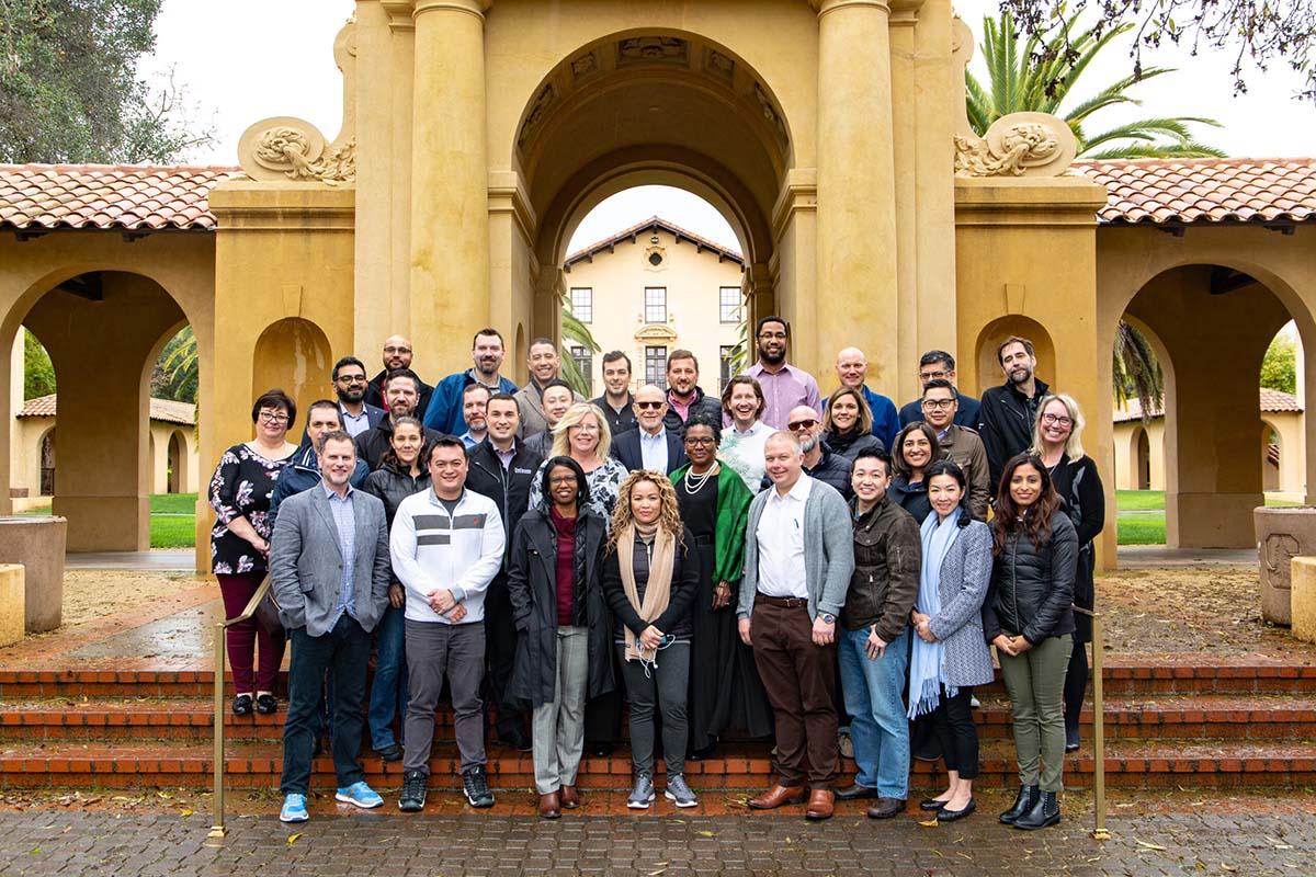 Group Picture of EMBA Class in Palo Alto
